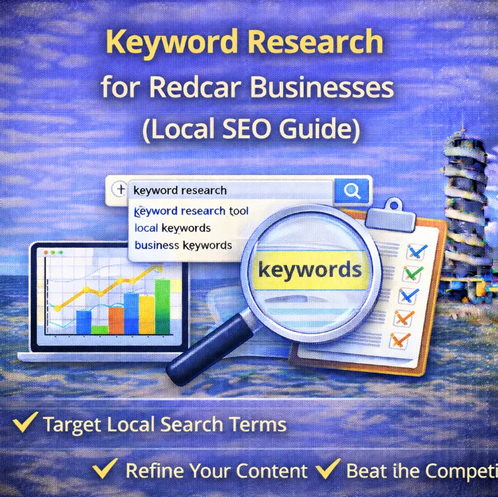 keyword research for redcar seo websites