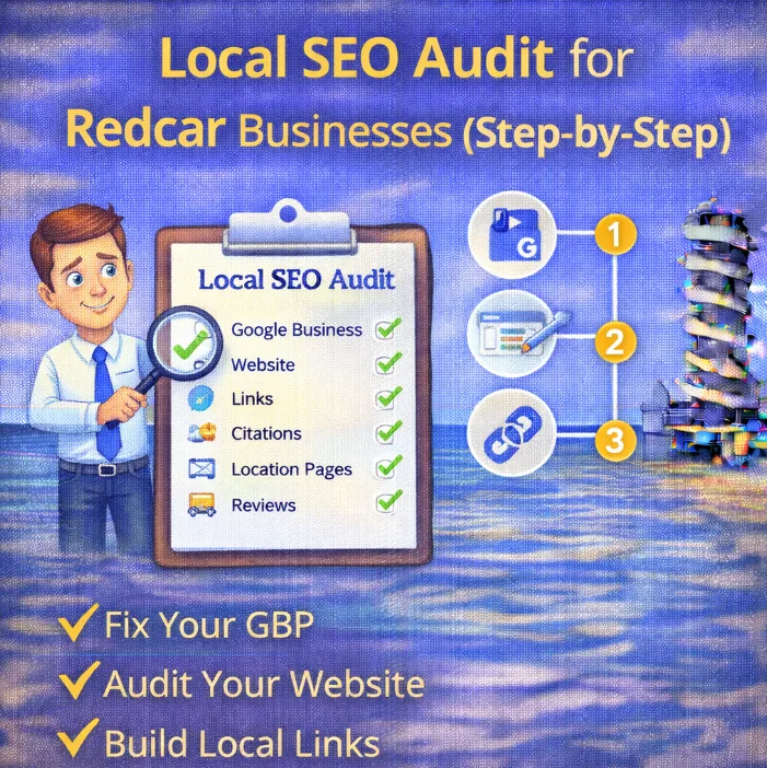 local SEO audit for redcar businesses
