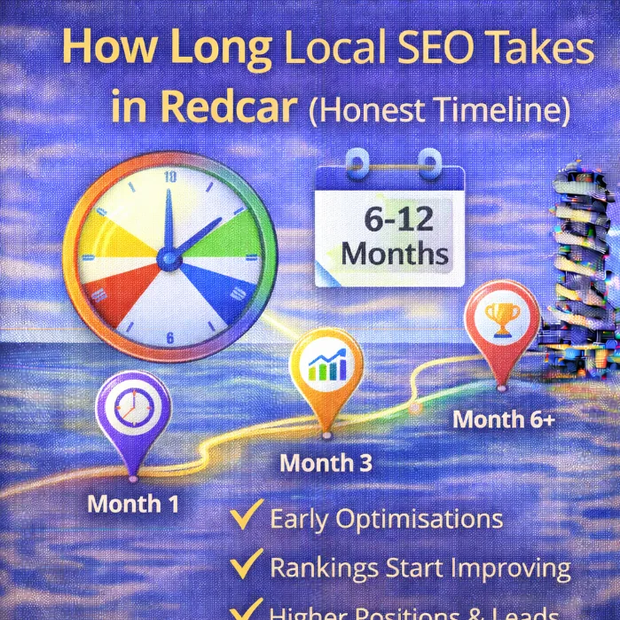 how long SEO takes in redcar featured image